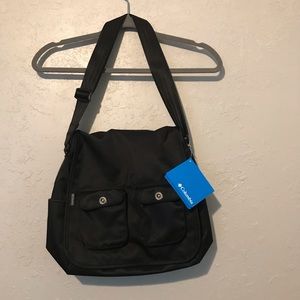 Columbia Black Messenger Bag